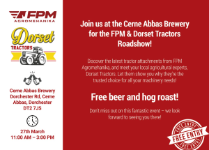 Cerne Abbas Dorset Tractors Roadshow 2025 flyer cerne abbas dorset tractors roadshow 2025 flyer